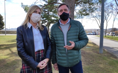 Ana Beltran i Esteban Gesa han presentat les propostes del Partit Popular contra l'okupació' il·legal